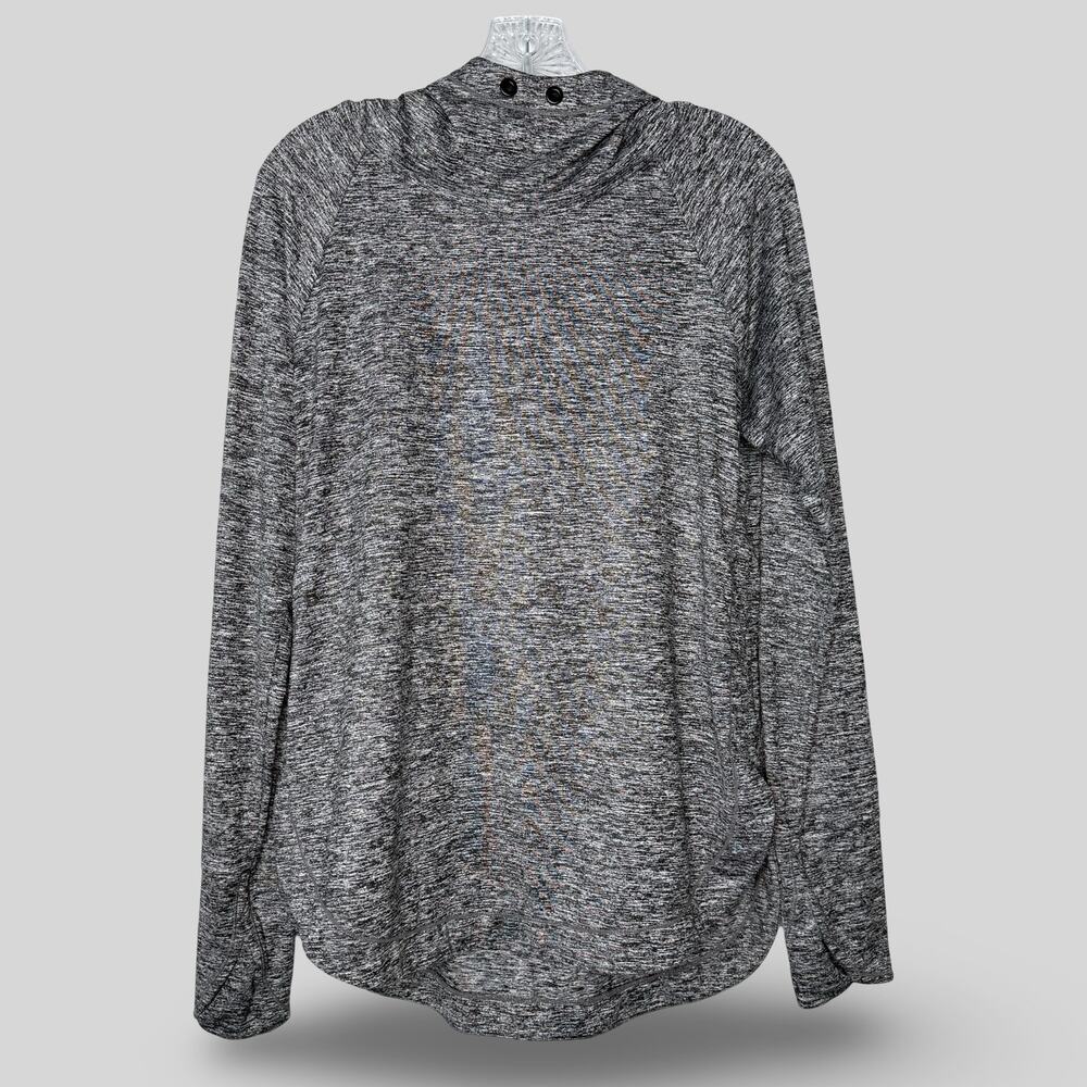 Athleta High Neck Gray Hoodie